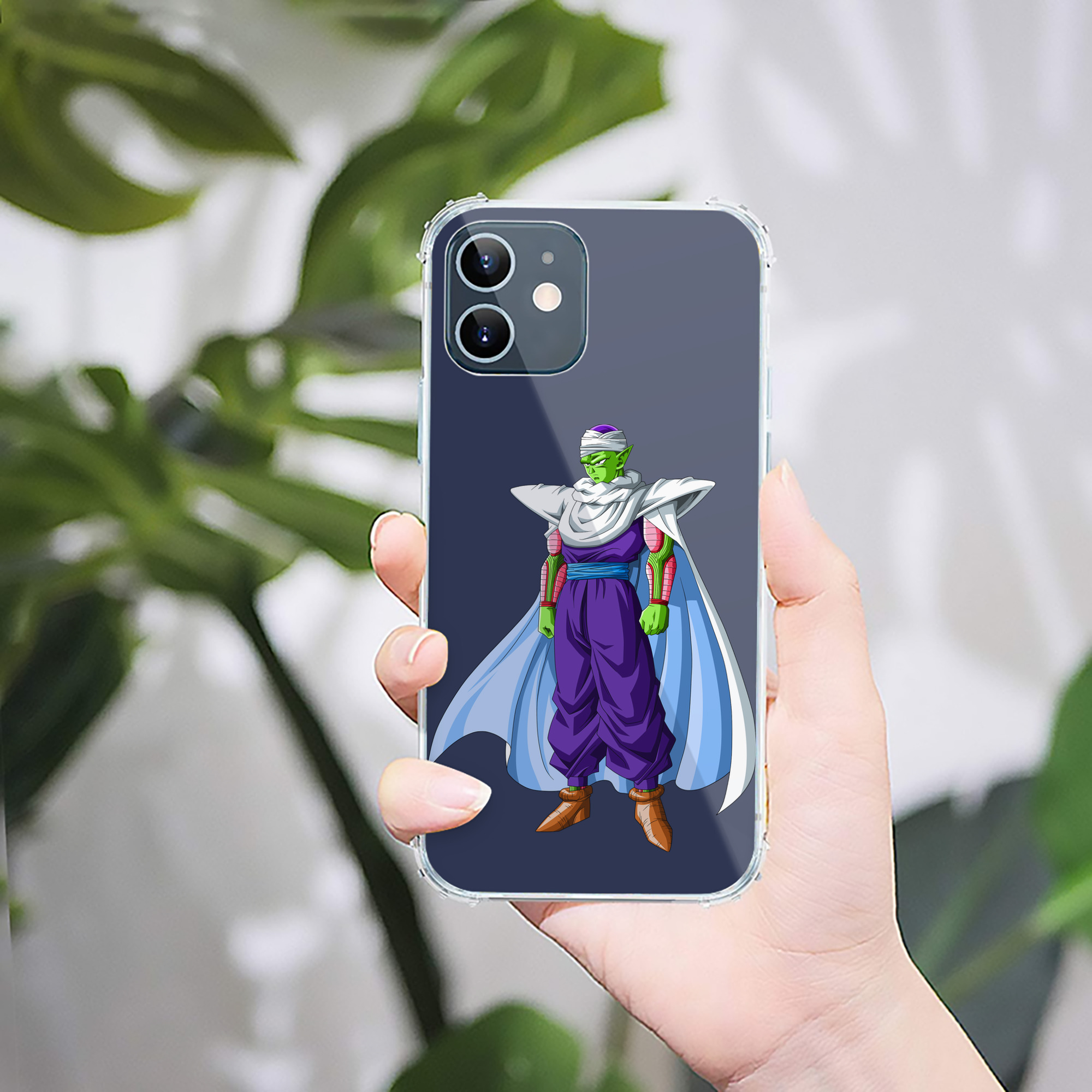 （画像用） ドラゴンボール ピッコロ DRAGON BALL Piccolo 【iPhone 12シリーズ対応】透明スマホケース（クリアソフトケース）